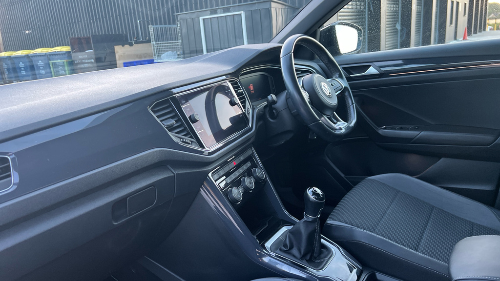 Volkswagen T-Roc 1.6 Tdi R-line Euro 6 Ss White #10