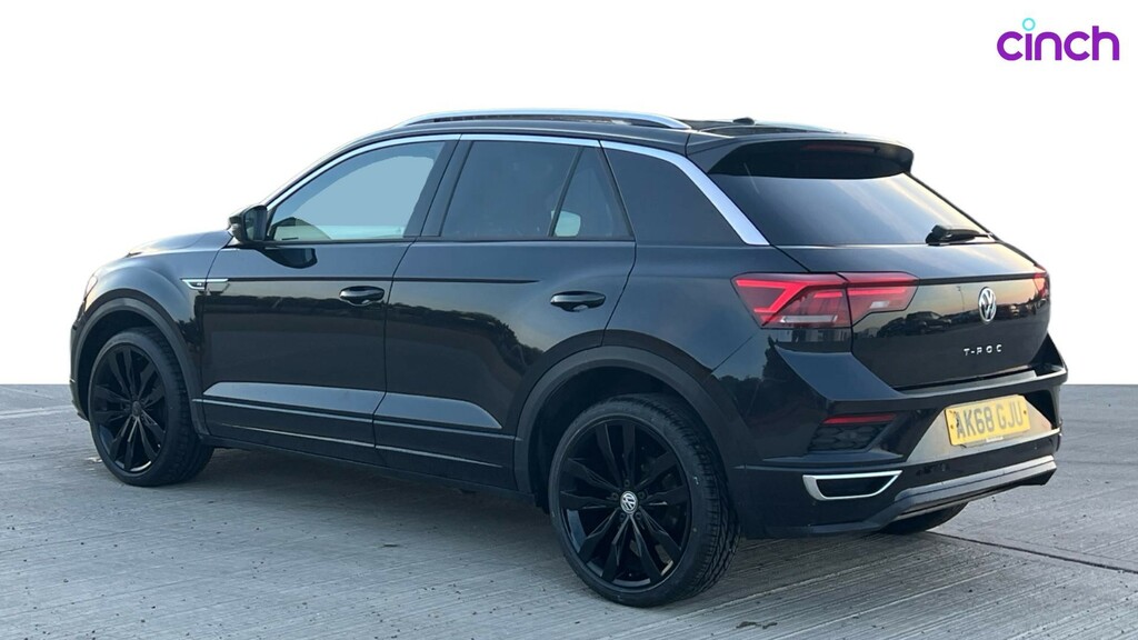 Volkswagen T-Roc 1.6 Tdi R-line Euro 6 Ss White #5