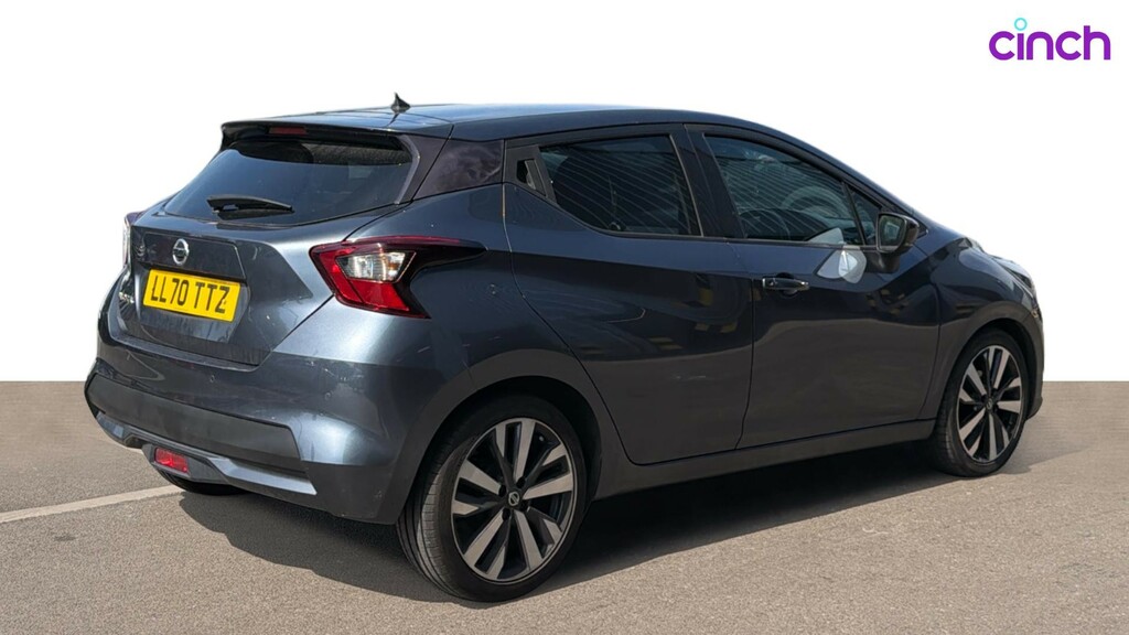 Nissan Micra 1.0 Ig-t 100 N-tec X-tronic With Sat Nav And White #3