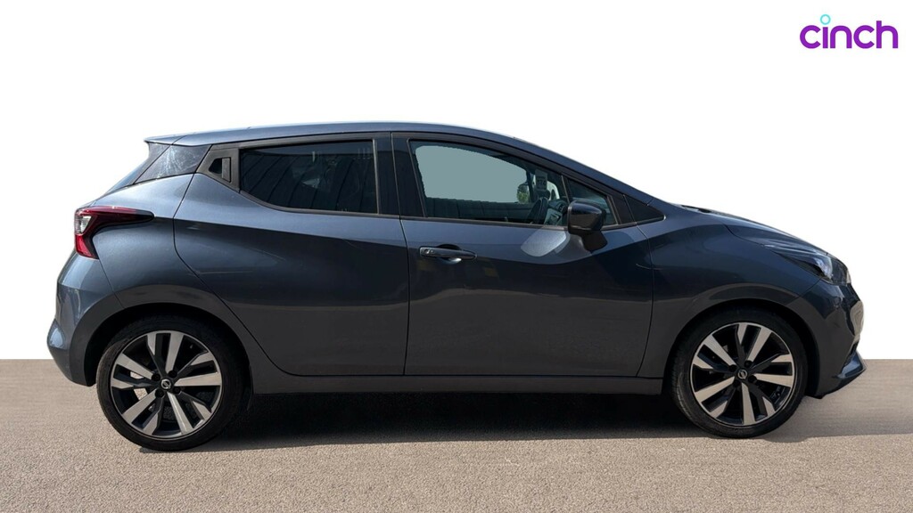 Nissan Micra 1.0 Ig-t 100 N-tec X-tronic With Sat Nav And White #2