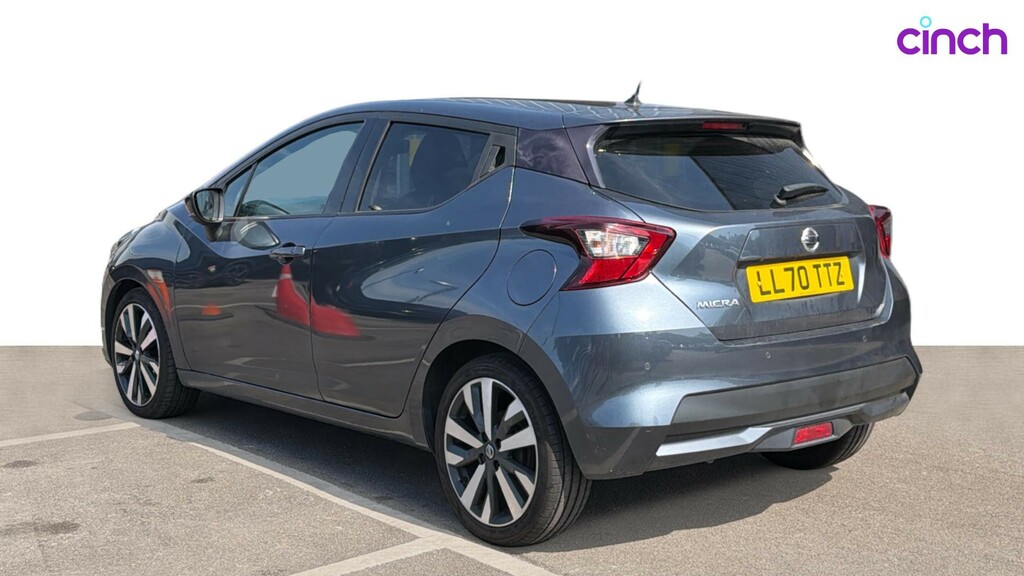 Nissan Micra 1.0 Ig-t 100 N-tec X-tronic With Sat Nav And White #5