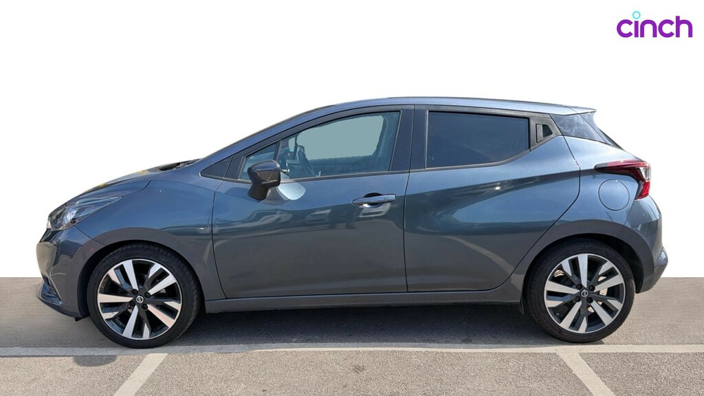 Nissan Micra 1.0 Ig-t 100 N-tec X-tronic With Sat Nav And White #6