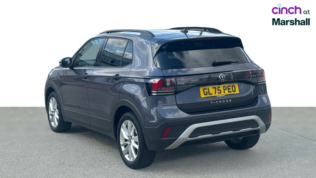 Volkswagen T-Cross 1.5 Tsi R-line Dsg Silver #5