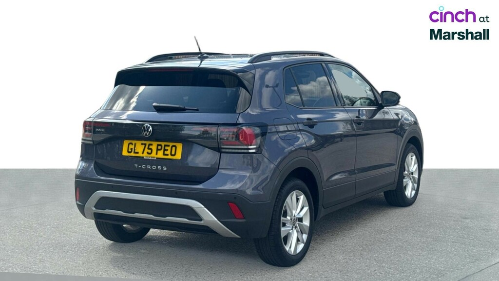 Volkswagen T-Cross 1.5 Tsi R-line Dsg Silver #3
