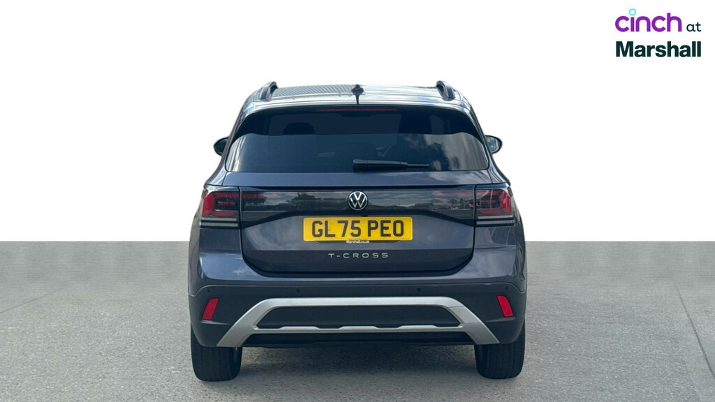 Volkswagen T-Cross 1.5 Tsi R-line Dsg Silver #4