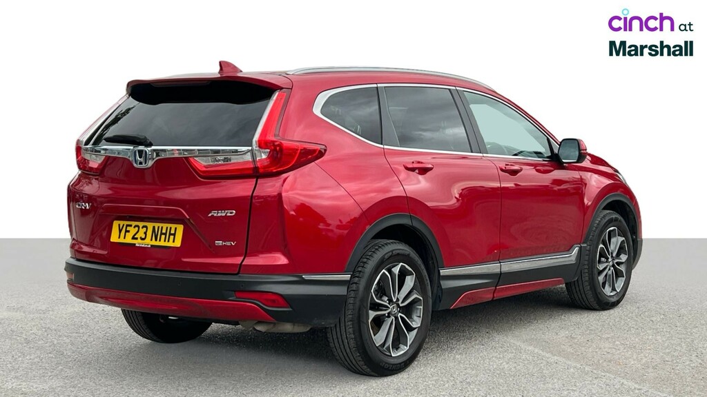 Honda Cr-V Honda 2.0 I-mmd Hybrid Sr Ecvt Estate White #3