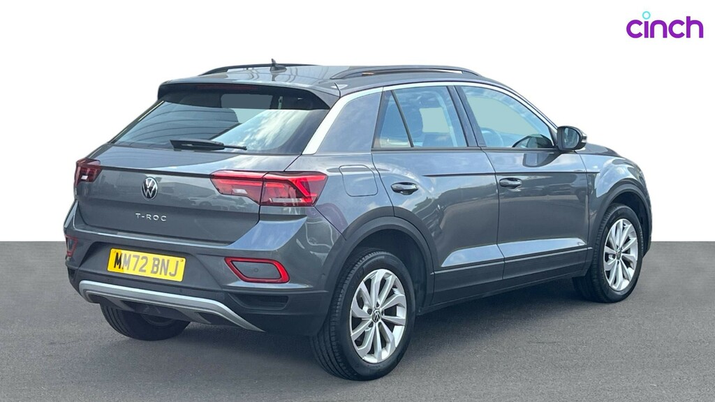 Volkswagen T-Roc 1.0 Tsi Life Suv 110 Ps Grey #3