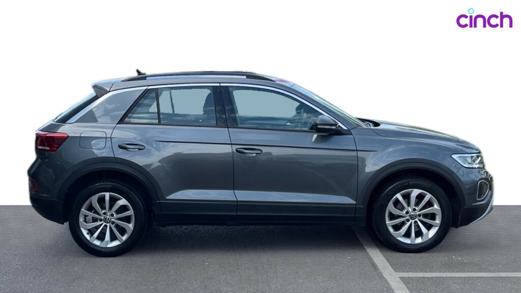 Volkswagen T-Roc 1.0 Tsi Life Suv 110 Ps Grey #2