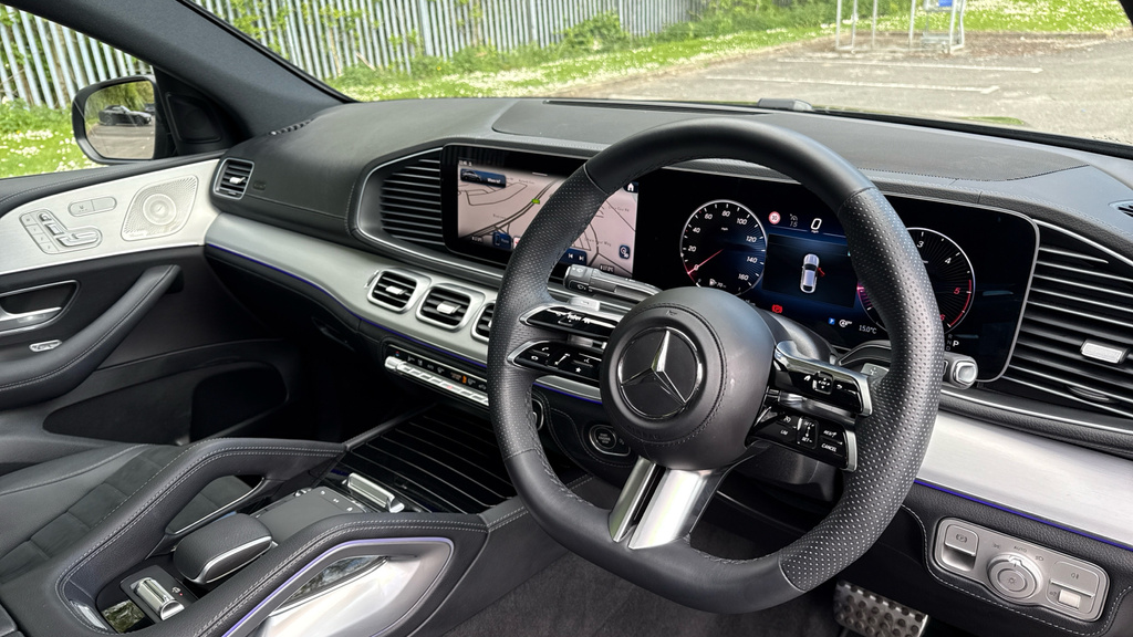 Mercedes-Benz GLE Coupe Gle 450D 4Matic Amg Line Premium 9G-tronic Silver #11