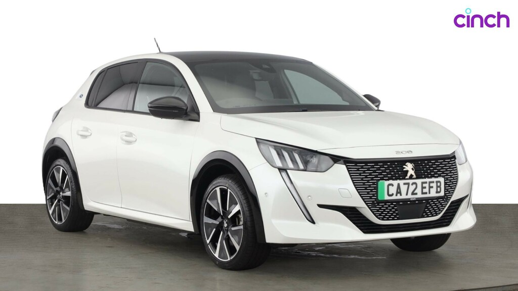 Peugeot e-208 50Kwh Gt Premium 7Kw Charger Black #1