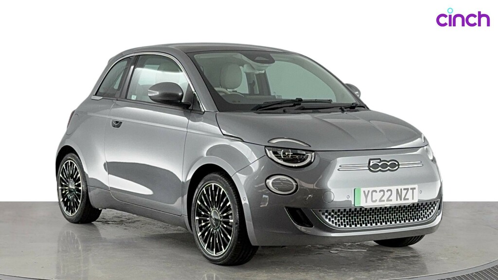 Fiat 500E 42Kwh La Prima Convertible 118 Green #1