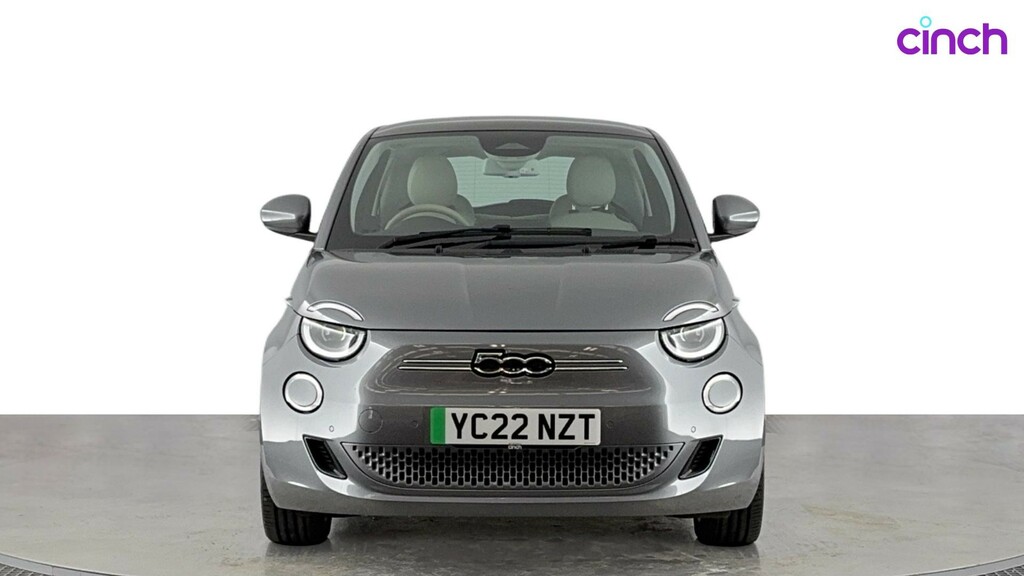 Fiat 500E 42Kwh La Prima Convertible 118 Green #8
