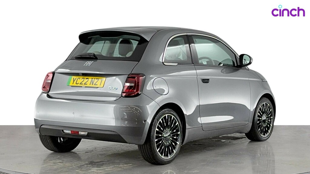 Fiat 500E 42Kwh La Prima Convertible 118 Green #3