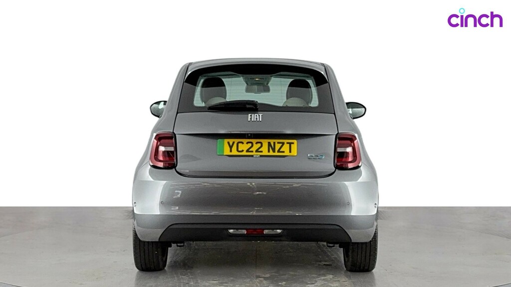 Fiat 500E 42Kwh La Prima Convertible 118 Green #4