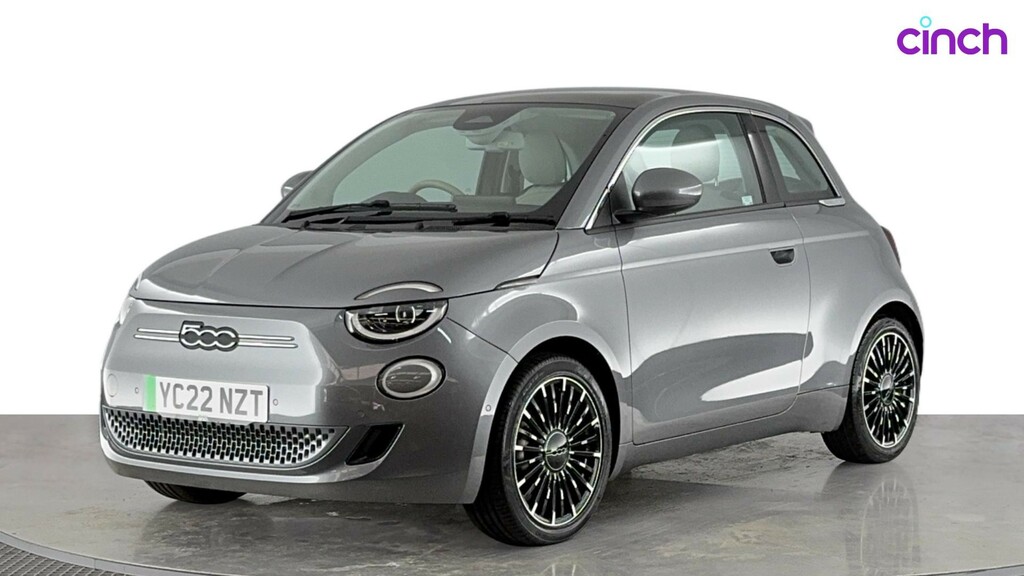 Fiat 500E 42Kwh La Prima Convertible 118 Green #7