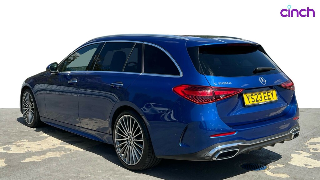 Mercedes-Benz C Class 1.5 C200h Mhev Exclusive Luxury G-tronic Euro 6 White #5