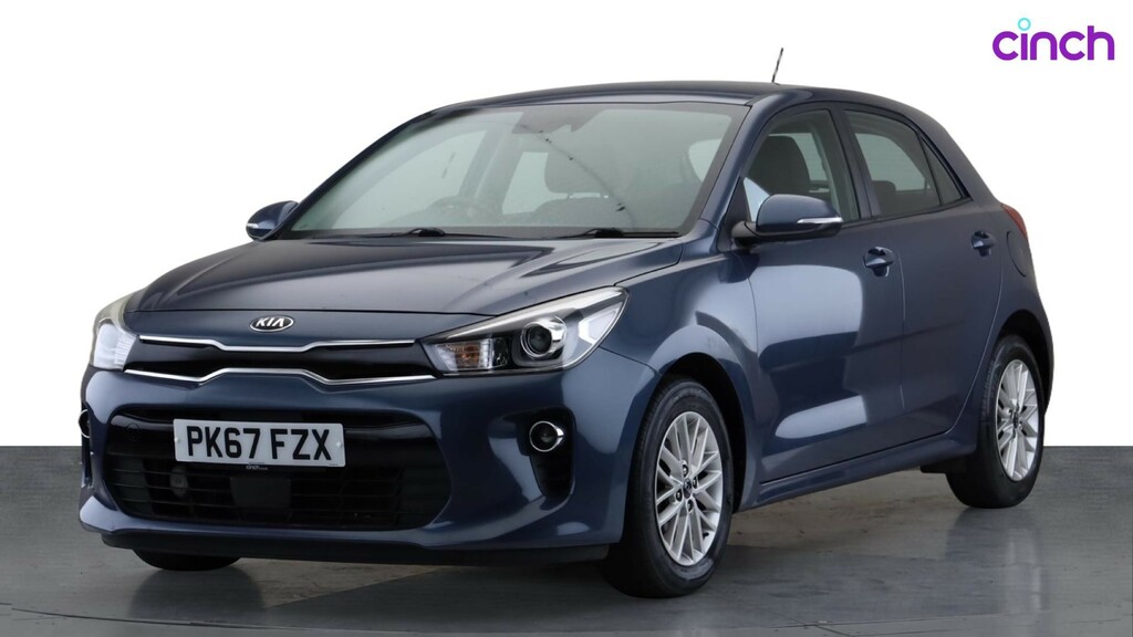 Kia RIO 1.1 Crdi Se Isg 2017,1 Owner,78mpg,0 Road Tax,blue Red #8