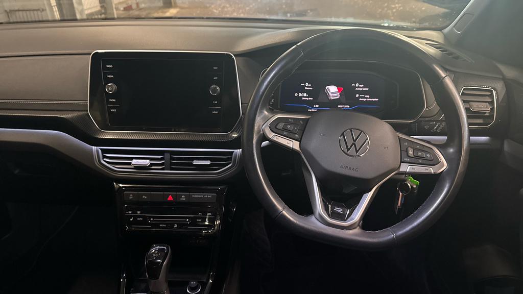 Volkswagen T-Cross 1.5 Tsi 150Ps R-line Iq Lights, Camera Dsg Black #29