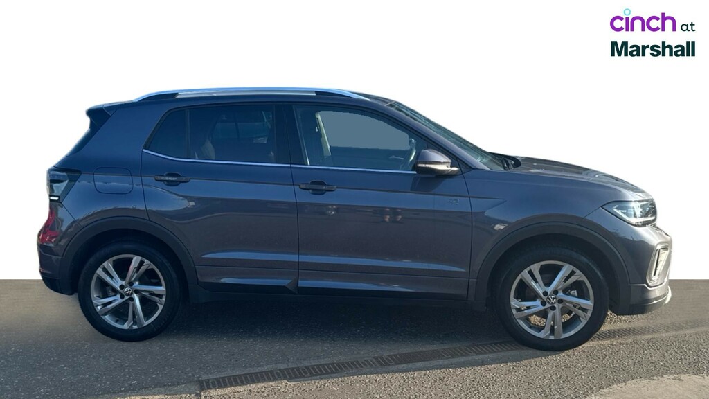 Volkswagen T-Cross 1.5 Tsi 150Ps R-line Iq Lights, Camera Dsg Black #2