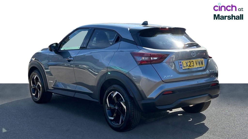 Nissan Juke 1.6 Tekna Suv Hybrid Euro 6 143 P Black #5