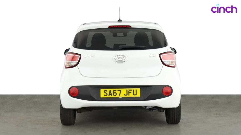 Hyundai I10 1.2 Se Hatchback Euro 5 En66umg White #4