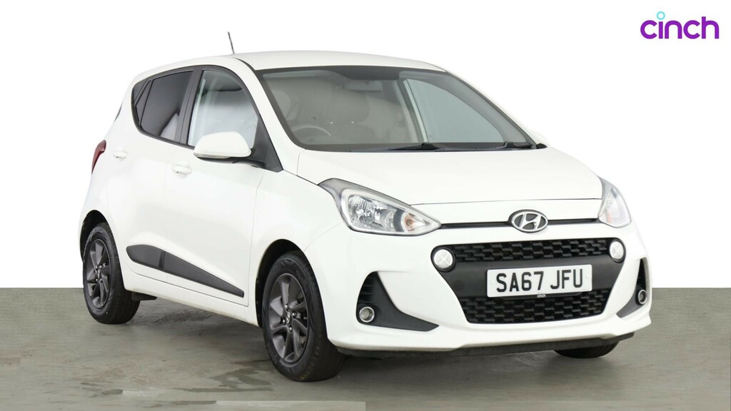 Hyundai I10 1.2 Se Hatchback Euro 5 En66umg White #1
