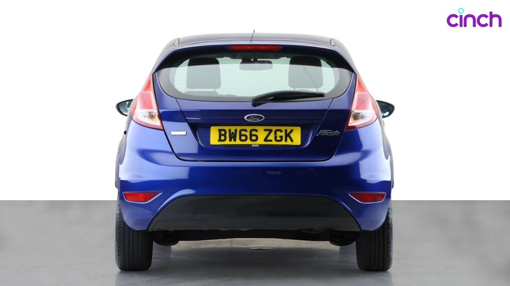 Ford Fiesta 2016 1.25 Zetec Hatchback Euro 6 Blue #4