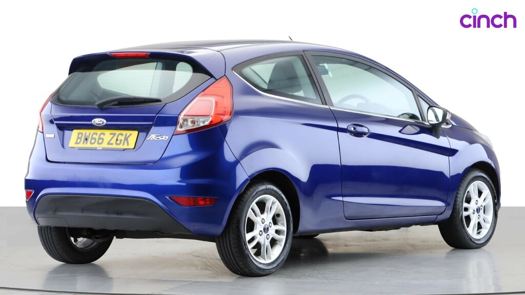Ford Fiesta 2016 1.25 Zetec Hatchback Euro 6 Blue #3