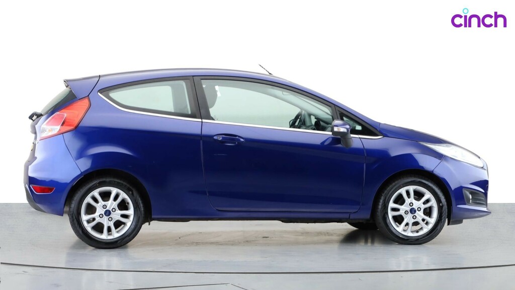 Ford Fiesta 2016 1.25 Zetec Hatchback Euro 6 Blue #2