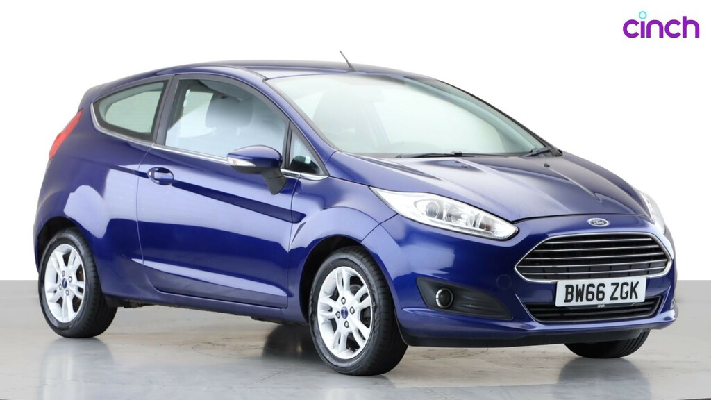 Ford Fiesta 2016 1.25 Zetec Hatchback Euro 6 Blue #1