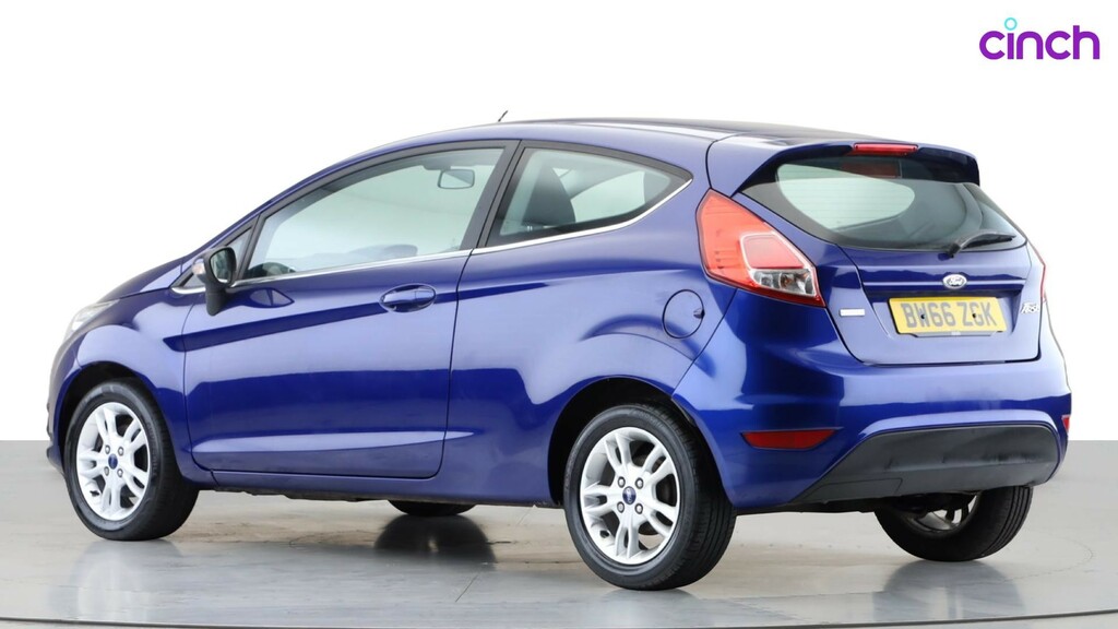 Ford Fiesta 2016 1.25 Zetec Hatchback Euro 6 Blue #5
