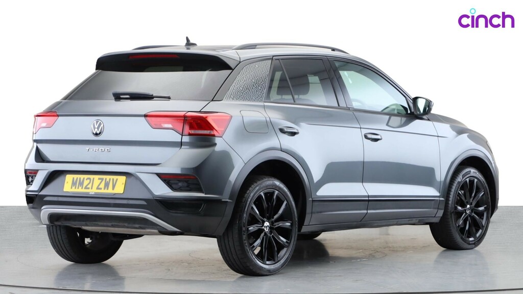 Volkswagen T-Roc 1.0 Tsi Black Edition Suv Euro 6 Grey #5