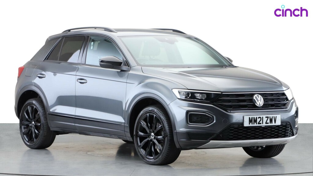 Volkswagen T-Roc 1.0 Tsi Black Edition Suv Euro 6 Grey #1