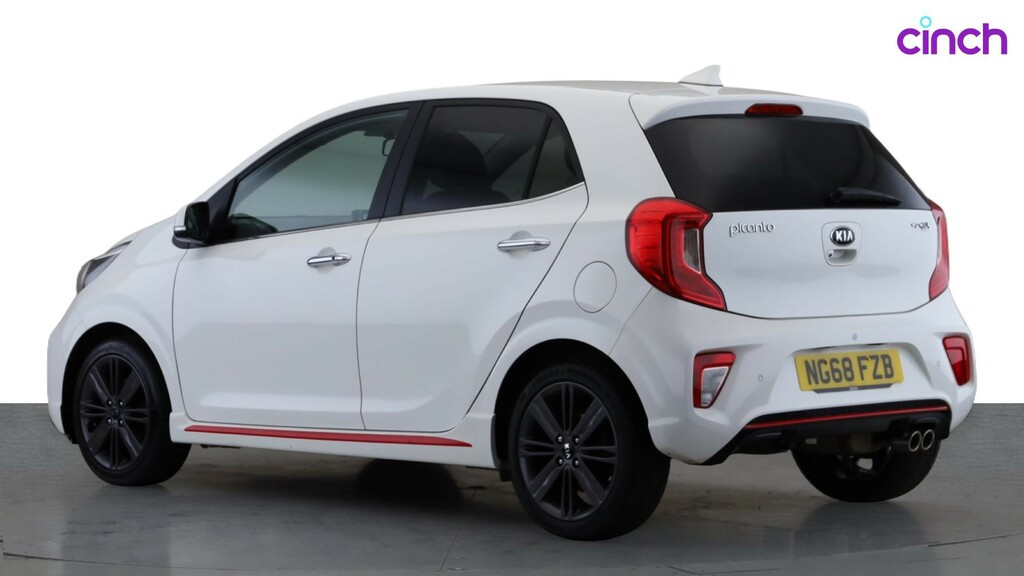 Kia Picanto Picanto 1.0 T-gdi Gt-line S Euro 6 5Dr1919 Kia White #6