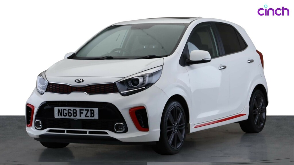 Kia Picanto Picanto 1.0 T-gdi Gt-line S Euro 6 5Dr1919 Kia White #8