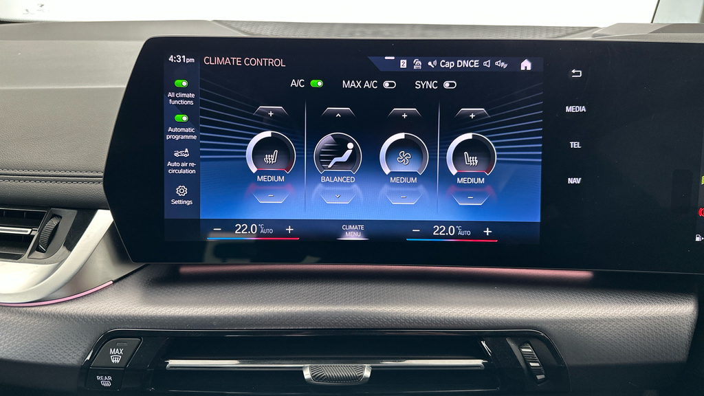 BMW 2 Series Active Tourer 1.5 220I Mht Sport Mpv Hybrid Dct Euro Black #15