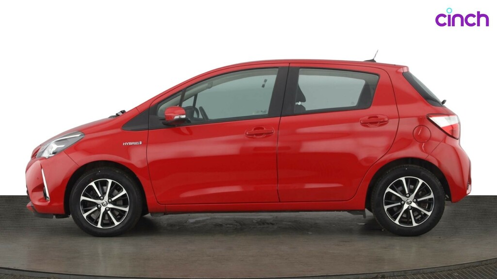 Toyota Yaris 1.5 Vvt-h Blue Bi Tone Hatchback Hybrid #6