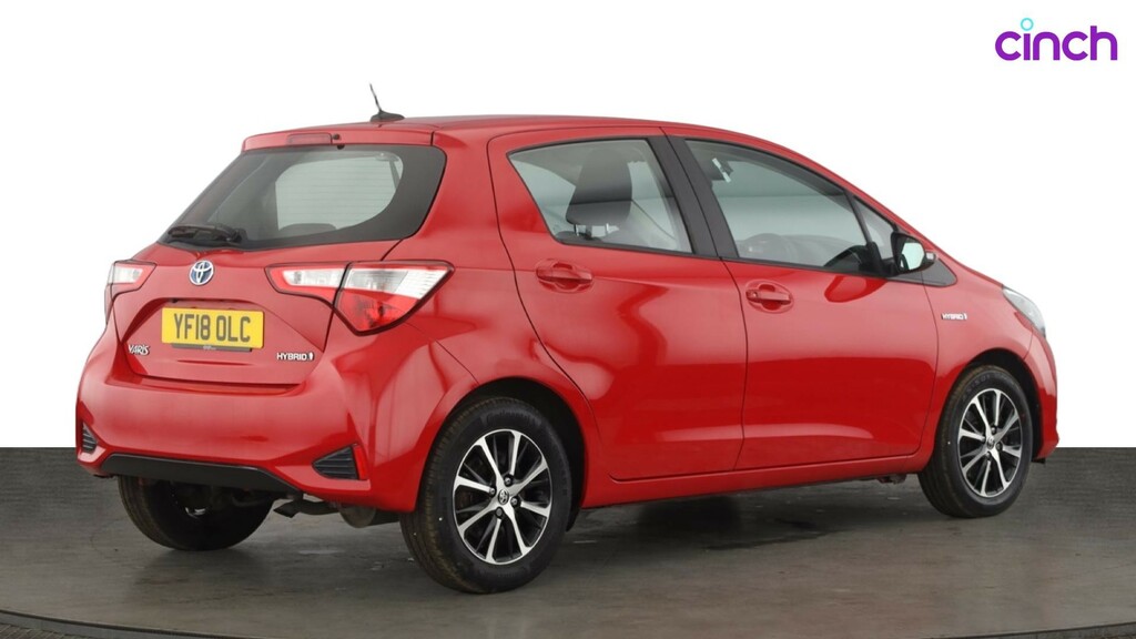 Toyota Yaris 1.5 Vvt-h Blue Bi Tone Hatchback Hybrid #3