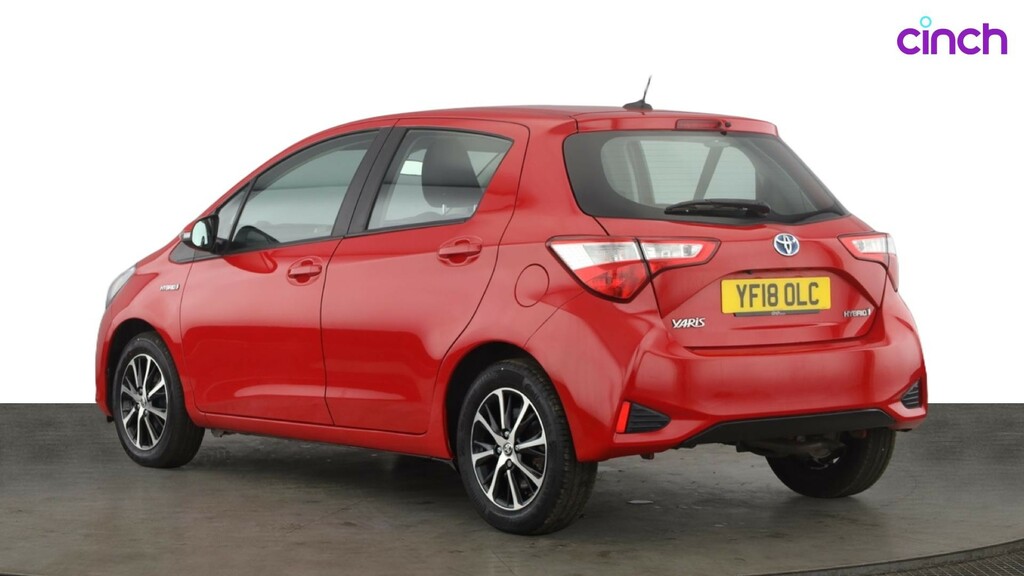 Toyota Yaris 1.5 Vvt-h Blue Bi Tone Hatchback Hybrid #5