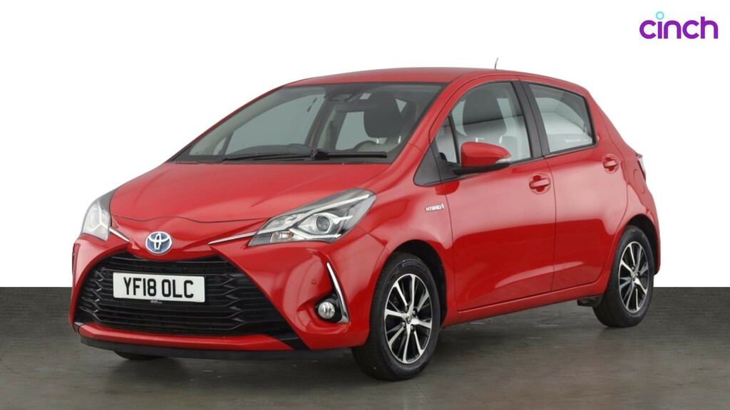 Toyota Yaris 1.5 Vvt-h Blue Bi Tone Hatchback Hybrid #7