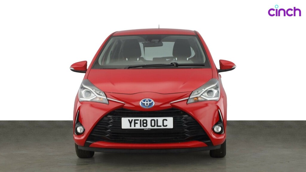 Toyota Yaris 1.5 Vvt-h Blue Bi Tone Hatchback Hybrid #8
