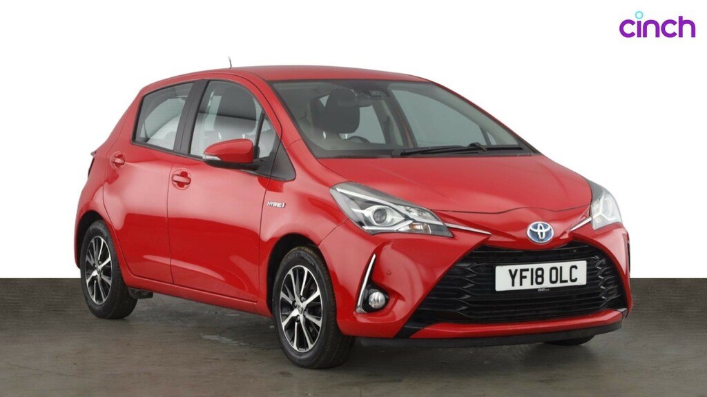Toyota Yaris 1.5 Vvt-h Blue Bi Tone Hatchback Hybrid #1