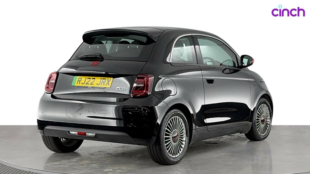Fiat 500E 87Kw Icon 42Kwh 17In Alloys Comfort Seats Black #3