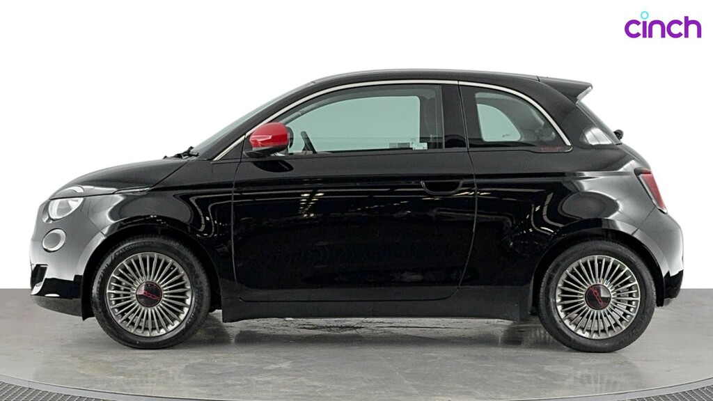 Fiat 500E 87Kw Icon 42Kwh 17In Alloys Comfort Seats Black #6