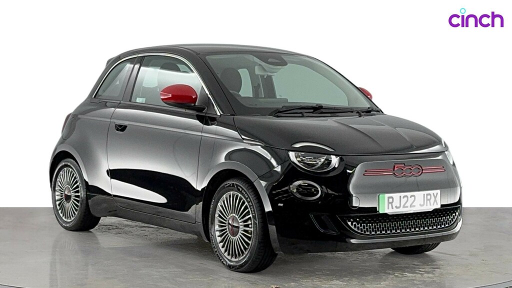Fiat 500E 87Kw Icon 42Kwh 17In Alloys Comfort Seats Black #1