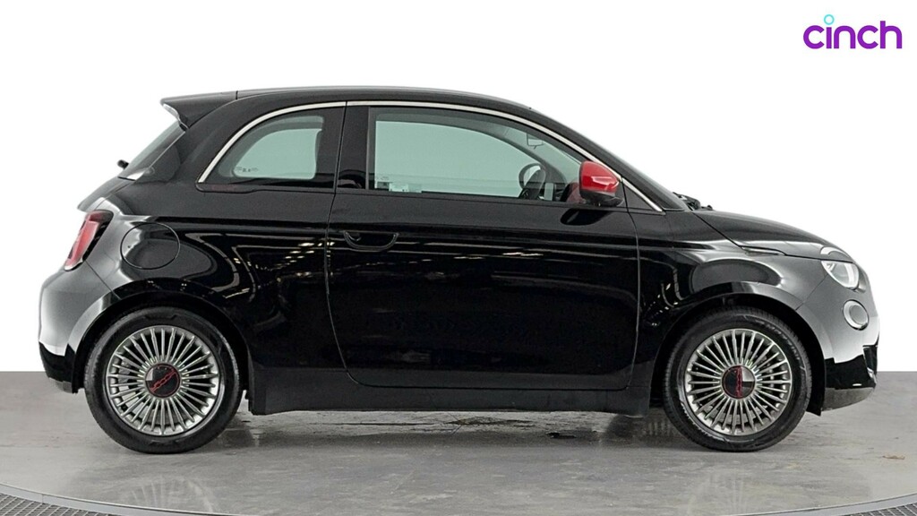 Fiat 500E 87Kw Icon 42Kwh 17In Alloys Comfort Seats Black #2