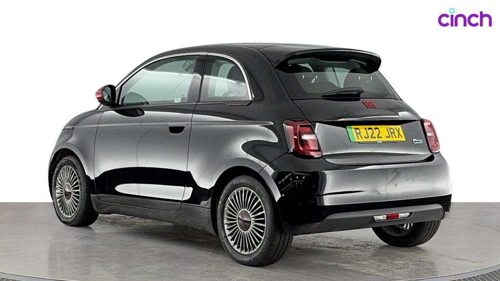 Fiat 500E 87Kw Icon 42Kwh 17In Alloys Comfort Seats Black #5