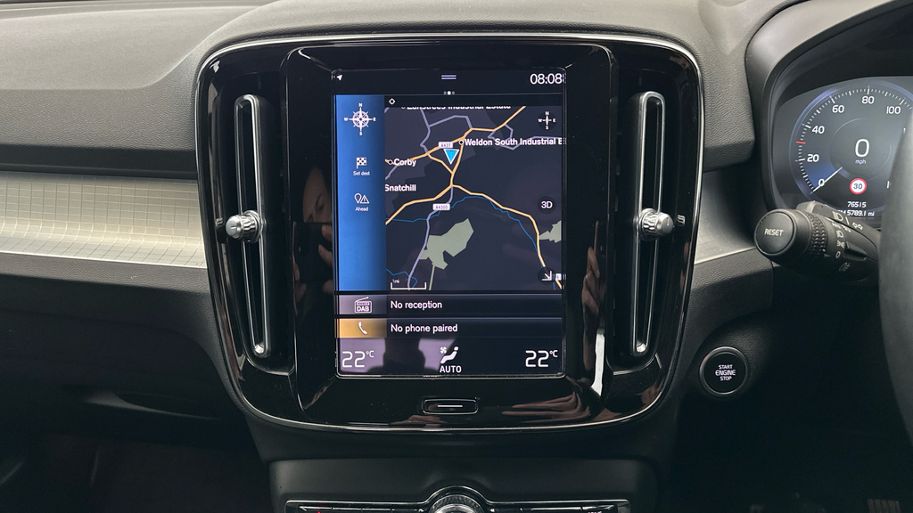 Volvo XC40 Recharge R-design, T4 Plug-in Hybrid Sunroof, 360 Blue #16