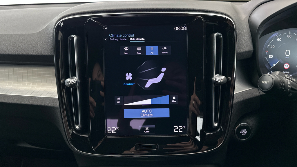 Volvo XC40 Recharge R-design, T4 Plug-in Hybrid Sunroof, 360 Blue #17