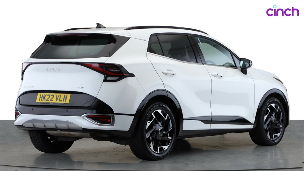Kia Sportage 1.6 H T Gdi Gt Line S Suv Hybrid White #5